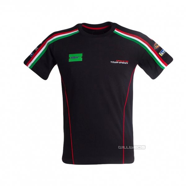 

2020 motorcycle black t-shirt for aprilia team racing biker mens jersey
