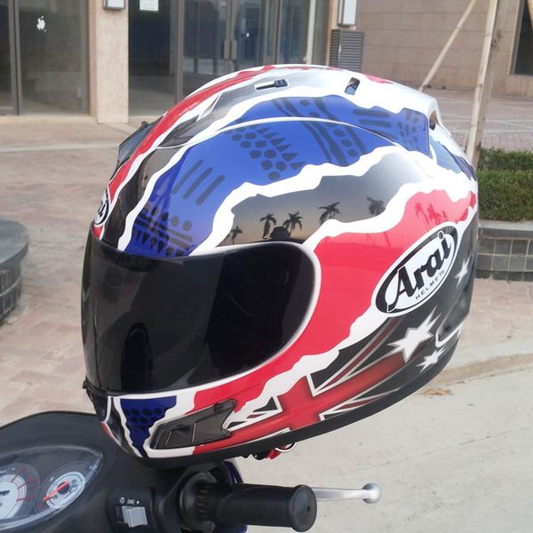 

бесплатная доставка шлет мотоцикл полный шлет arai мотоциклы анфас ес, capacete
