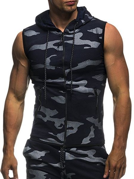 

fashion cotton sleeveless shirts tank men slim fit zipper vests mens singlet bodybuilding workout gym vest male clothes 2019, Black;white