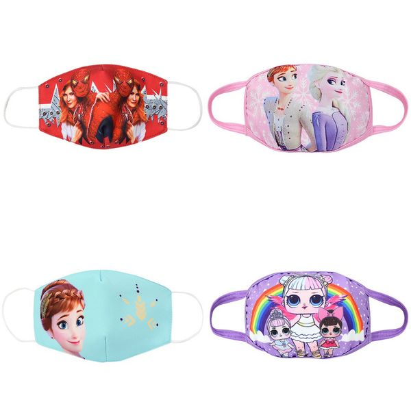 

cloth face masks ski mask for kids mask cotton face mouth mask cartoon youth children masks for kid puuvill barbijos ykbql, Silver