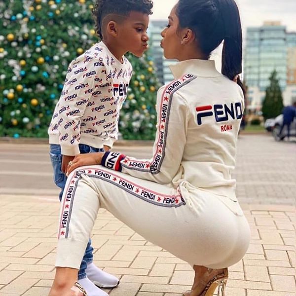 

fashion printed sports and leisure suit 2 suits for women's explosive clothes, of freight by package and mail, White
