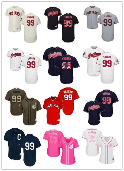 

custom cleveland clevelandindians 99 ricky vaughn baseball jersey indians baseball wear men women youth jerseys, Blue;black