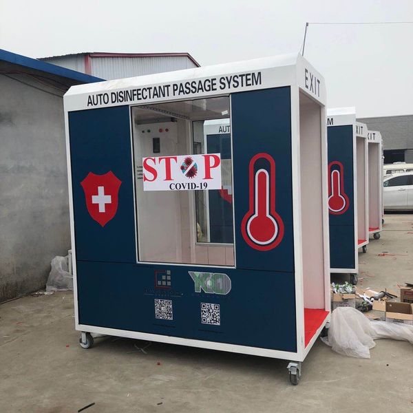 

mobile infrared temperature measuring disinfection warehouse outdoor temperature measuring intelligent dhl direct mail