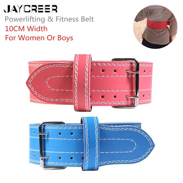 

jaycreer 10cm width powerlifting & weighting lifting waist gym belt great for heavy squats deadlift snatch clean jerks