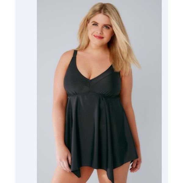 

4xl plus size bikini swimwear for women beach swimming dress 2019 black monokini bodysuits lady swim wear bathing suit woman beachwear