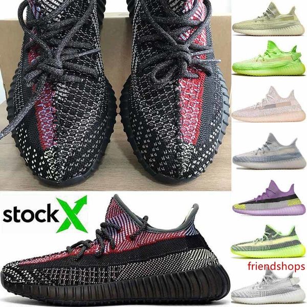 

stock x yecheil yezreel reflective kanye west men designers running shoes static lundmark v2 mens trainers women sports sneakers size 36-48