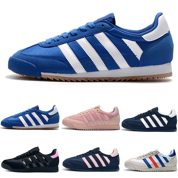 

luxury dragon designer sneakers classic triple white black pink blue outdoor sports trainers jogging women mens running shoes size 36-45