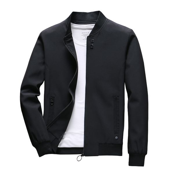 

mens spring jackets and coats solid color casual jacket men jacket jaqueta masculina asian size slim fit c34, Black;brown