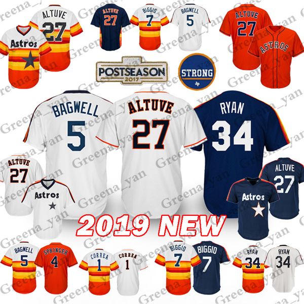 

Hou ton a tro ba eball jer ey 27 jo e altuve 4 george pringer 1 carlo correa 34 nolan ryan 7 craig biggio ba eball jer ey adult