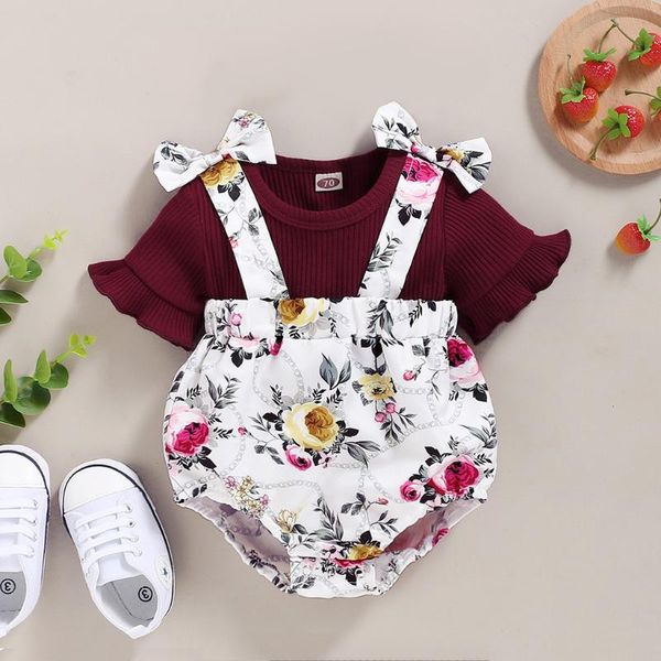 

fashion toddler kids baby girls outfit clothes sleeveless print floral t-shirt +tutu pants shorts set#g4, White