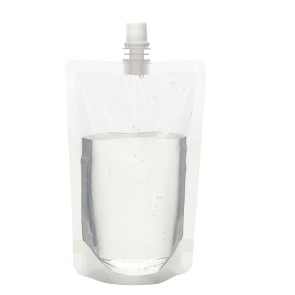 

empty doypack 250ml 350ml 420ml 500ml 1000ml plastic stand up spout liquid bag pack beverage,squeeze,drink spout pouch fruit juice beer bag