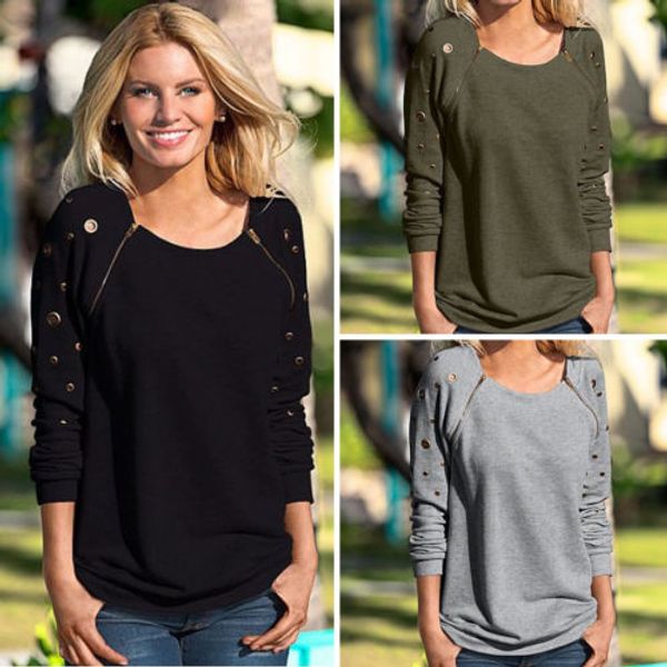 

women sweaters pullover 2017 autumn knitted blusas o neck long sleeve casual loose solid thin knitwear, White;black