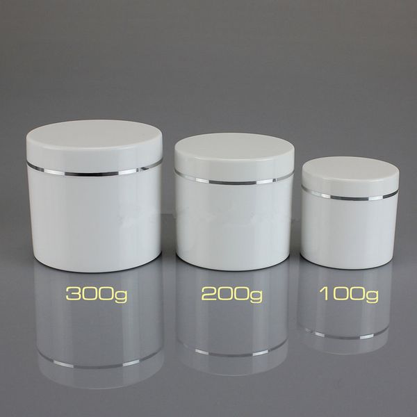 

100g/200g/300g rotating bottle makeup jar pot refillable sample bottles travel face cream lotion cosmetic container f1760