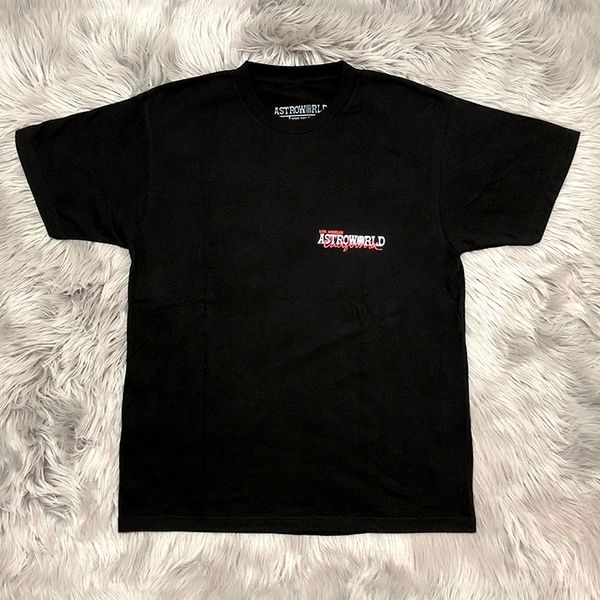 

tsa mens печати вскользь tshirts с коротким рукавом crew neck модная одежда world tour concert homme одежда, White;black