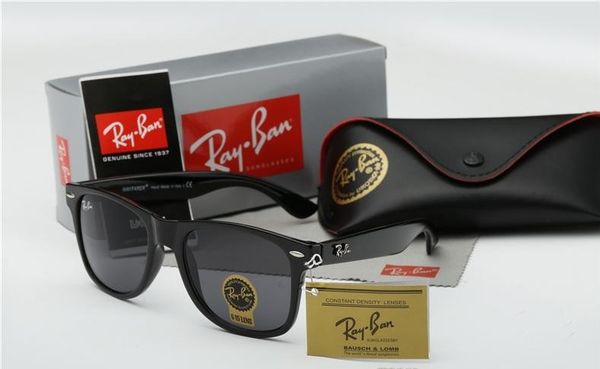 

2020 новые солнцезащитные очки Ray Vintage Pilot Brand Sun Glasses Band поляризованные UV400 запреты Мужчины Женщины Бен солнцезащитные очки с коробкой и футляром
