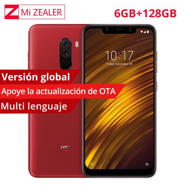 

Global ver ion xiaomi pocophone f1 poco f1 6gb ram 128gb rom napdragon 845 6 18 039 039 4000mah 12mp dual camera liquidcool ce phone