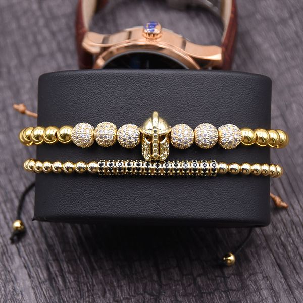 

new design charm cz braided bracelets for women men cubic micro pave cz braiding bracelet men bangle jewelry, Black