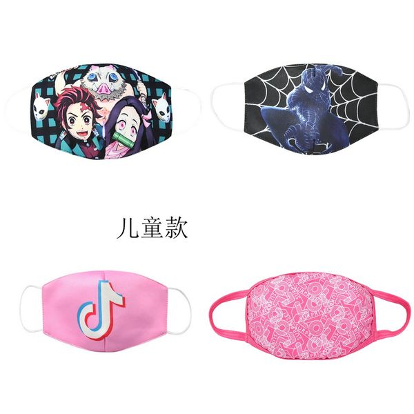 

cloth tapaboca kids diving gear mask cotton face mouth mask cartoon youth children masks for kid medvilne mascarilla bwkf gztzh