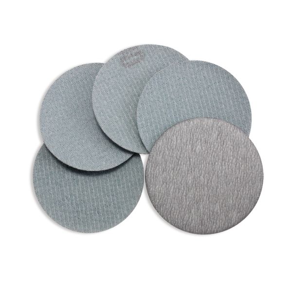 

500pcs 2 inch 50mm round white dry sandpaper hook and loop 60 to 1200 grits sanding discs for polishing & grinding