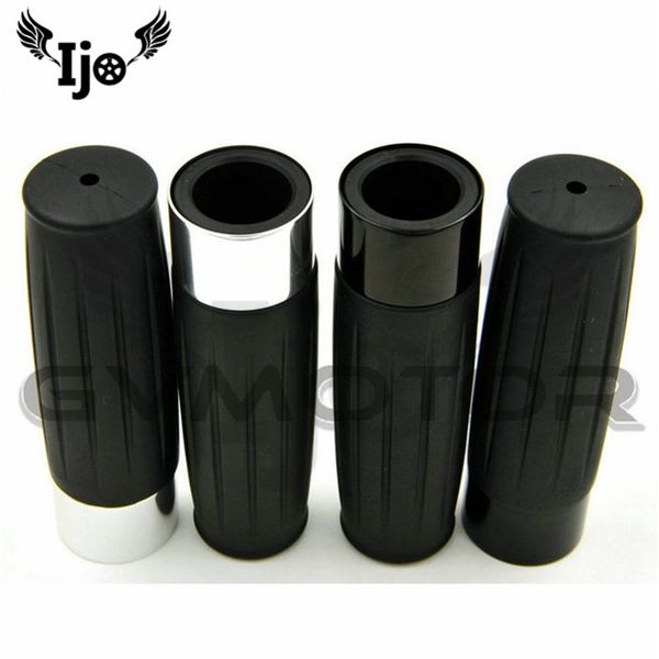 

black universal motorcycle handlebar motorbike grip moto handle bar scooter off-road parts dirt pit bike grips
