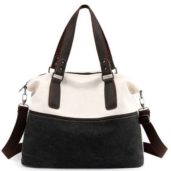 

new fashion ladies canvas bag women's casual shoulder portable messenger bag