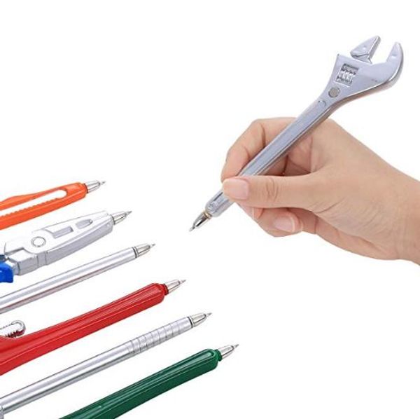 Schraubenschlüssel Hammer Schraubendreher Kugelschreiber Back To School Party Favor Schüler-Preis Schreiben Kugelschreiber für Kind Erwachsene Geschenk Stationary