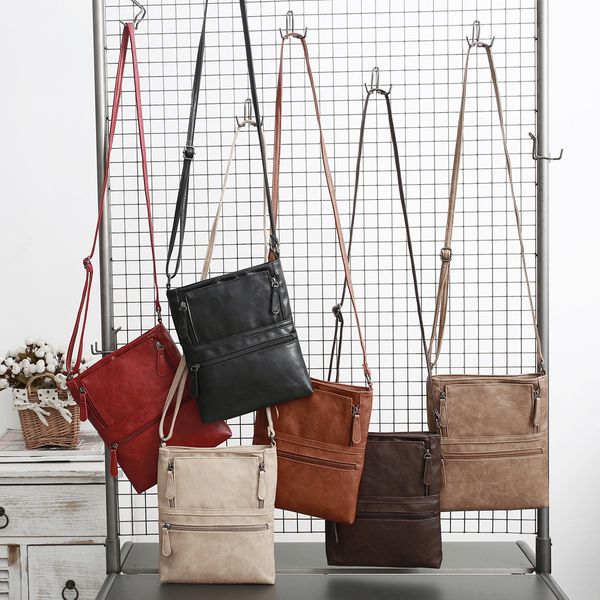 

womens handbags leather purse satchel cross body zipper shoulder bag messenger bags for women 2019 bolsa feminina