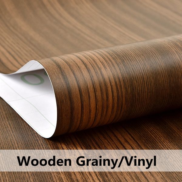 Diy Matte Glossy Wood Grain Textured Vinyl Wrap Sticker Car Home Interior Decors 1 24m X 10m Roll Decals Stickers For Walls Decals Wall From
