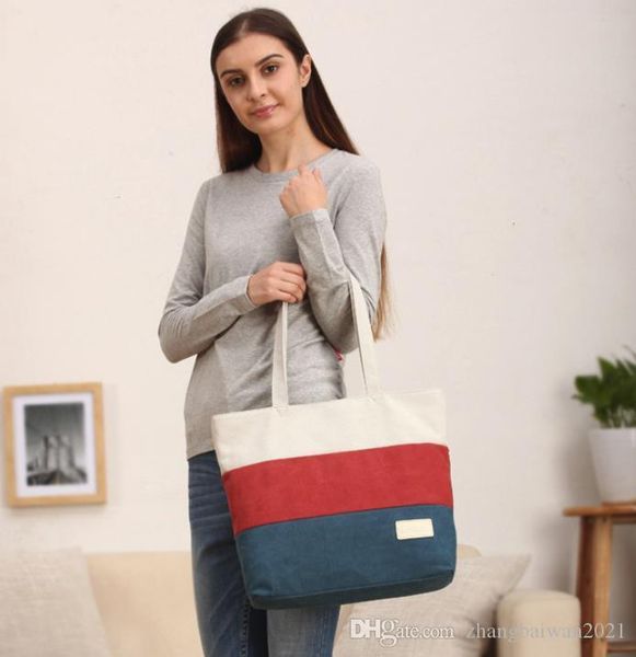 

2019 лет горячая новая мода женская сумка полосатый цветной блок холст дикий дизайнер франция париж стиль роскошная сумка хозяйственная сумк