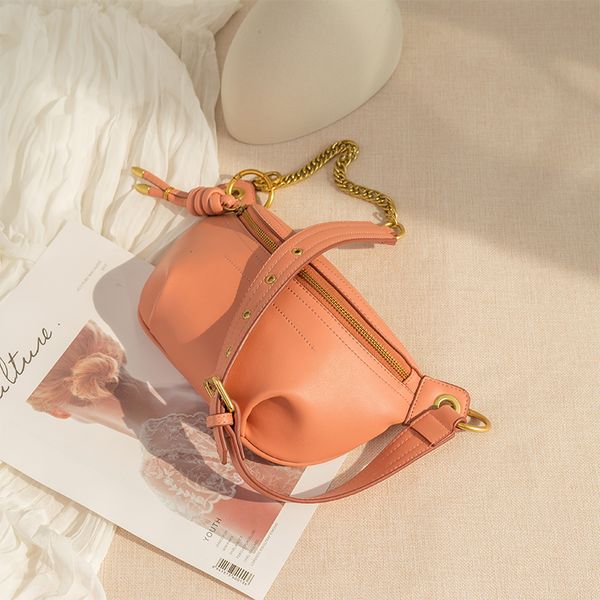 

2019 new luggage trendy ins single shoulder slant baggage small baggage chain fashion breast bag