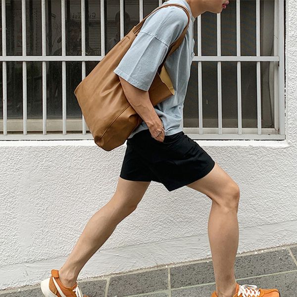 

large capacity pu soft couple shoulder bag