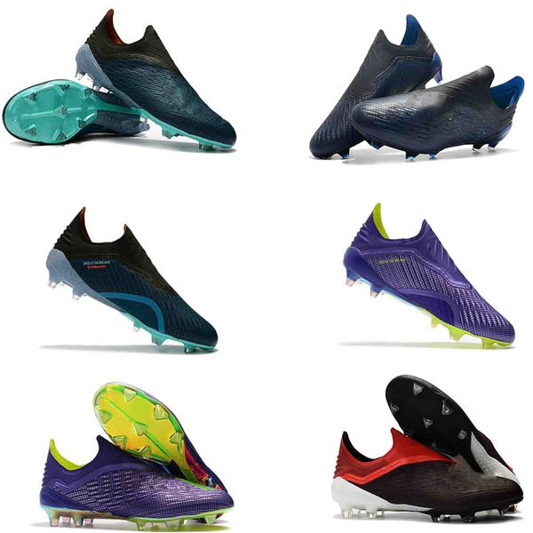 

2019 mens low голеностопного бутсы x 18 fg футбольные бутсы x 18 speedmesh x18 speed ​​mesh крытый turf футбол выступы