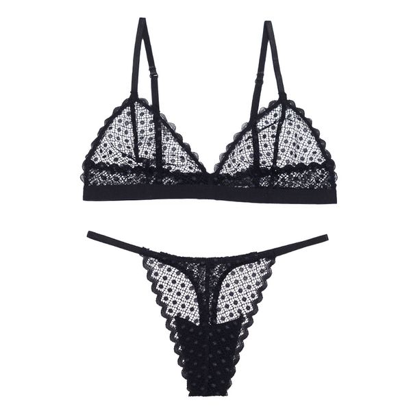 

стальное кольцо свободной ультра-тонкий бюстгальтер костюм прозрачный sexy кружева тонкий нижнее белье бюстгальтер, Red;black