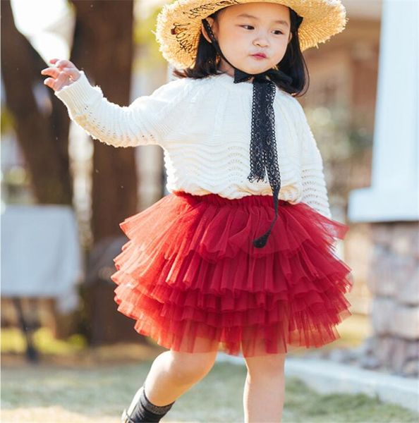 

мода ребёнки марлевых платьев смазливой мода весна-лето туты мини-юбка дети детей платье принцессы танец прекрасных партии юбки 2020 подарки, Red;yellow