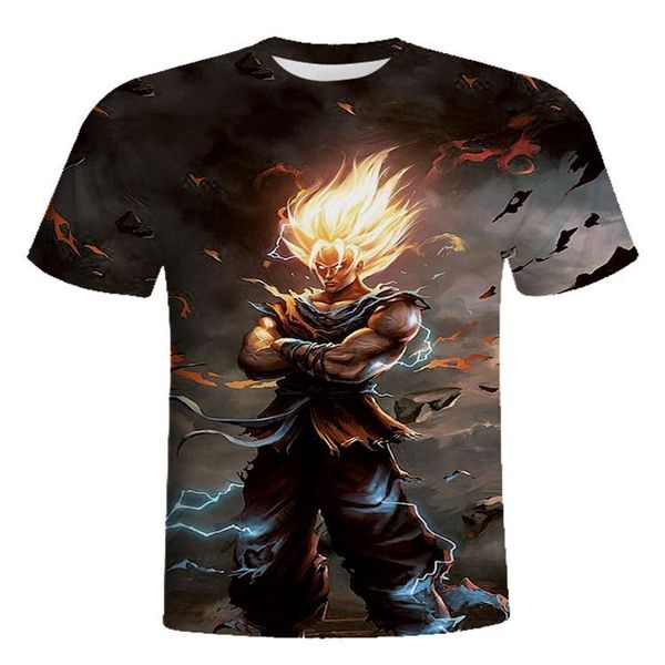 

2019 japan cartoon z men t shirt sun goku print t-shirt chic cool tees funny clothes novelty, White;black