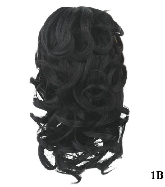 

011 ynthetic ponytail long traight hair 16 quot 22 quot clip ponytail hair exten ion blonde brown ombre hair tail with draw tring