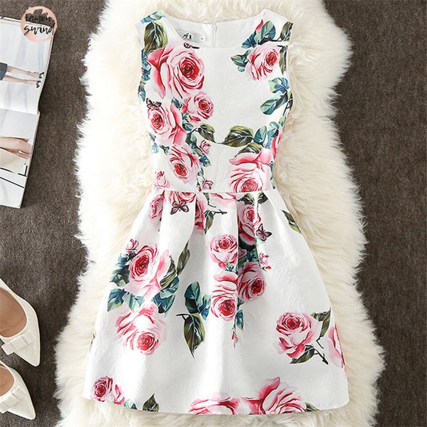 

ladies summer vintage dresses women a line flower print maxi party elegant sleeveless dress vestidos designer clothes, Black;gray