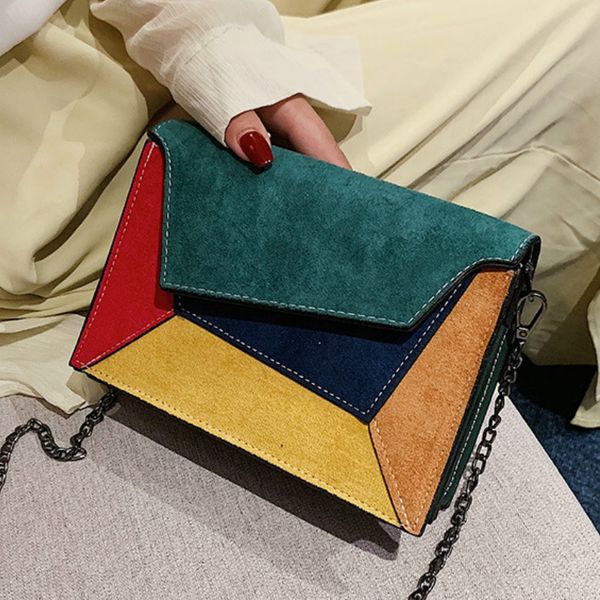 

retro crossbody bags for women 2020 fashion flap messenger bags chain strap shoulder bag lady small flap handbag