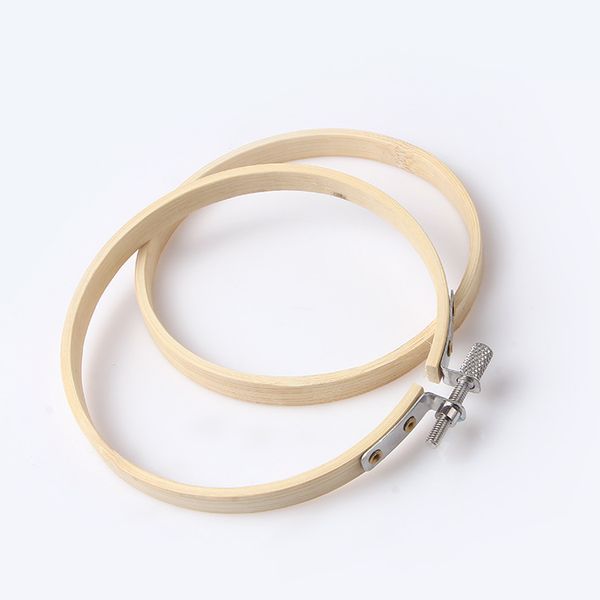 

2019 new round wooden embroidery hoops frame set bamboo embroidery hoop rings for diy cross stitch needle craft tool, Black