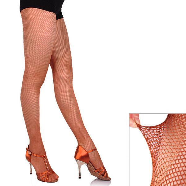 

tights fishnet profesional pantyhose latin dance seemless solid color stockings nsv775, Blue