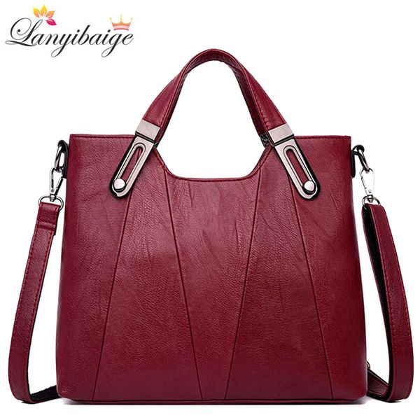 

handbags women bags designer pu leather handbag leisure crossbody bags for women 2019 new lady shoulder bag tote