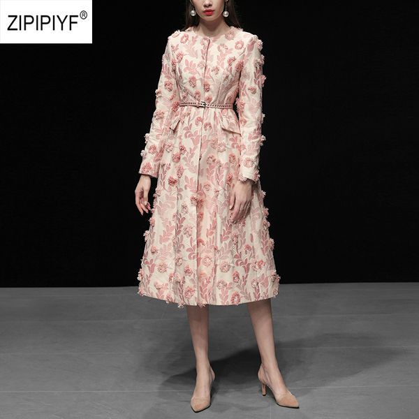 

coat winter autumn fashion sweet women long sleeve flower tassel embroidery lace 2018 warm thicken wool coat ab119, Black