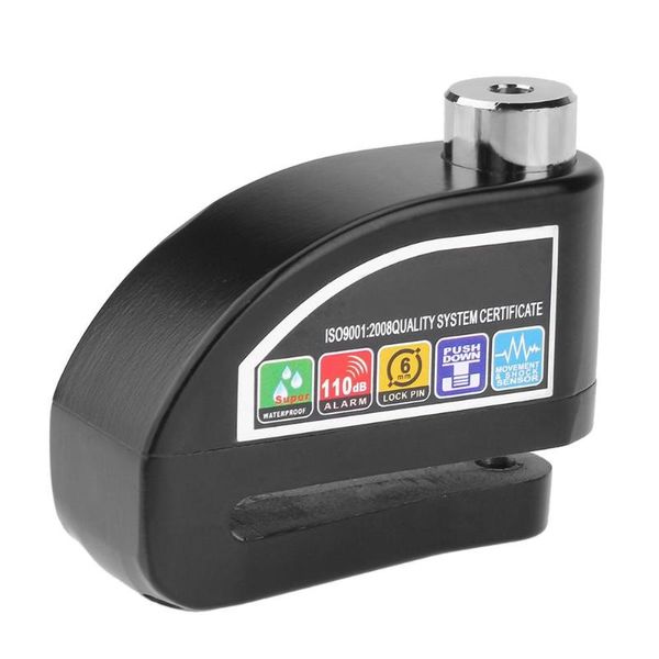 

1pcs anti-theft wheel disc brake lock with security alarm for motorcycle bicycle wheel disc brake security safety siren lock new