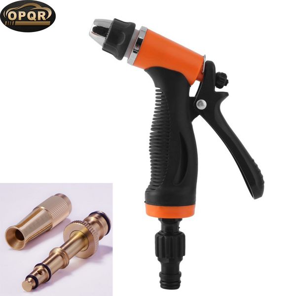 

opqr pressure washer gun hand sprayer cleaner sand blaster car wash gun garden hose nozzle spray nozzle metal watering