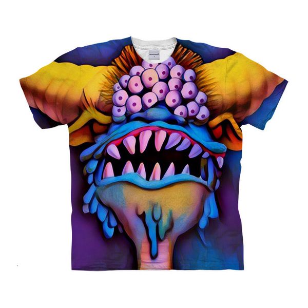 

2019 с короткими рукавами, с несколькими глазами, 3dt pity printing t жаль мужчин, White;black