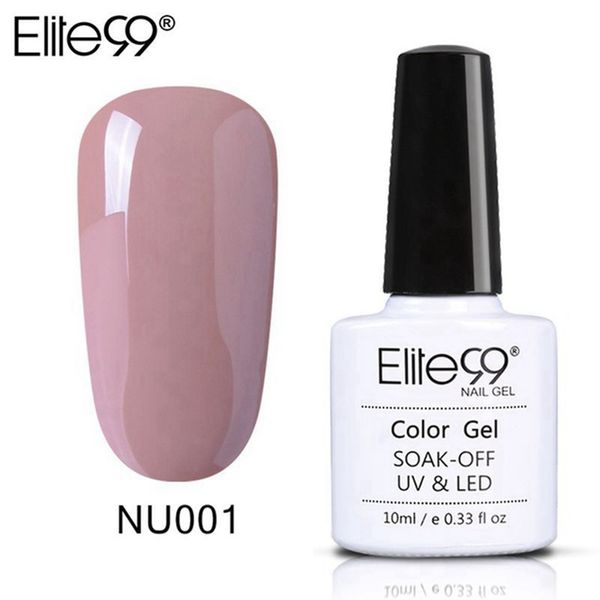 

elite99 10ml nude color gel nail polish soak off uv nail art design manicure vernis semi permanent varnish lacquer