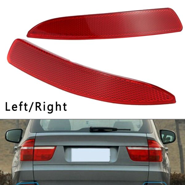 

21*3.4cm car left right rear bumper reflector for x5 e70 rear bumper reflector lamp 2007-09 2008 car accessories