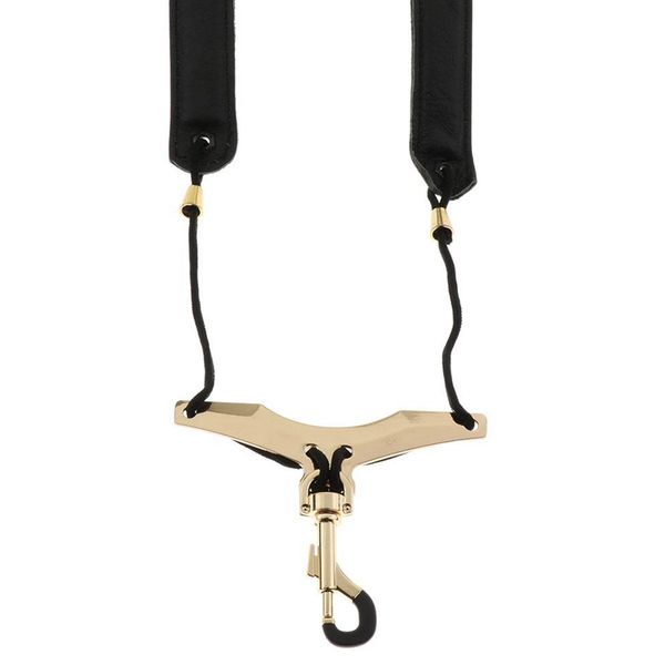 

adjustable leather saxophone shoulder neck strap with buckle width 24mm for sax players music lovers