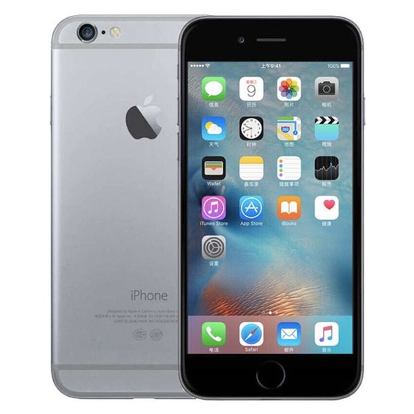 

original apple iphone 6 with fingerprint 4.7 inch ios 8.0 16gb/64gb/128gb refurbished unlocked phones