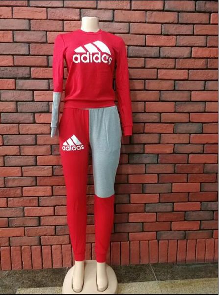 

women's sportswear hoodies fashion print long sweatshirt + pants two-piece set women jogging sport suit for ladies leisure tracksuit, Gray